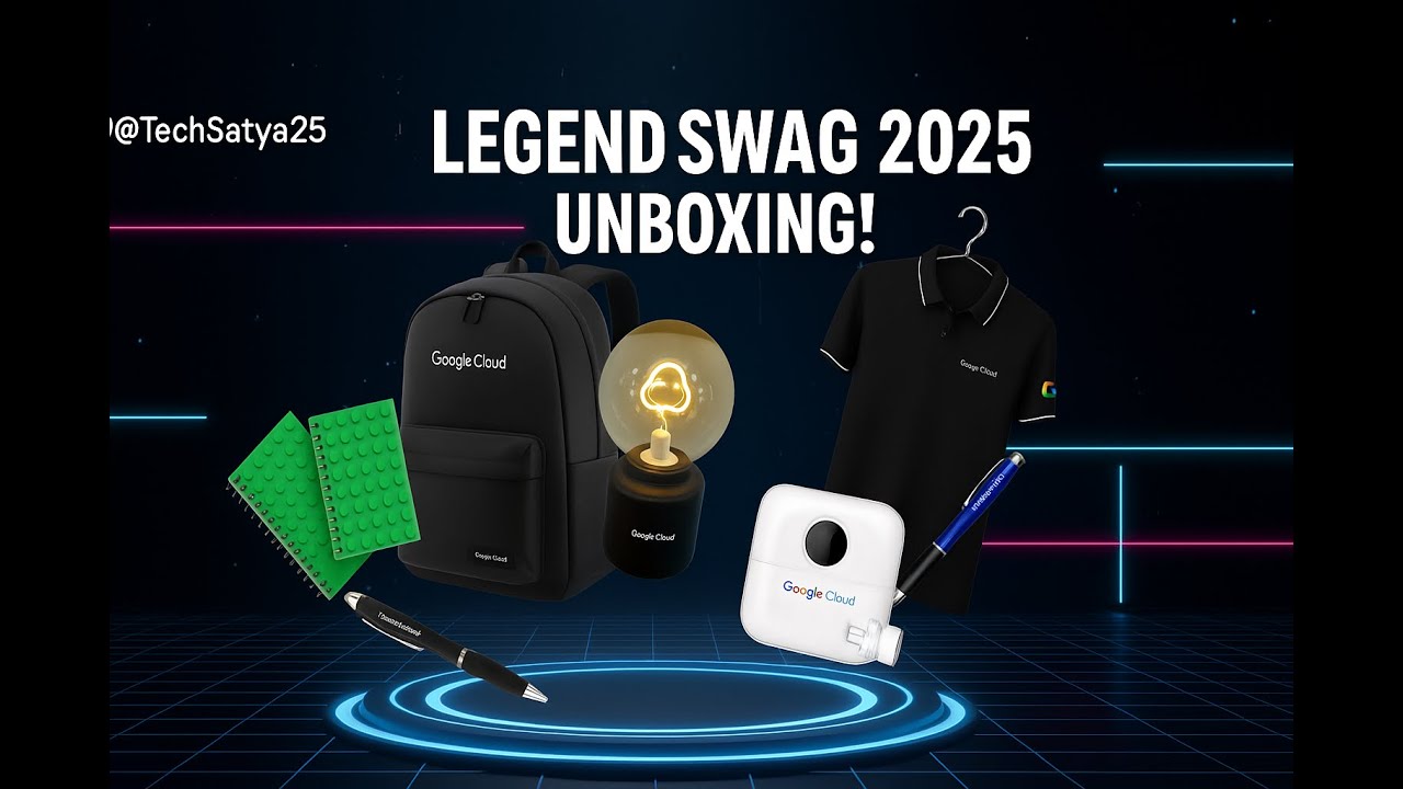 Google Cloud Legend Tier Milestone Swags Unboxing | Google Cloud New Swag  #google  #swags #legend