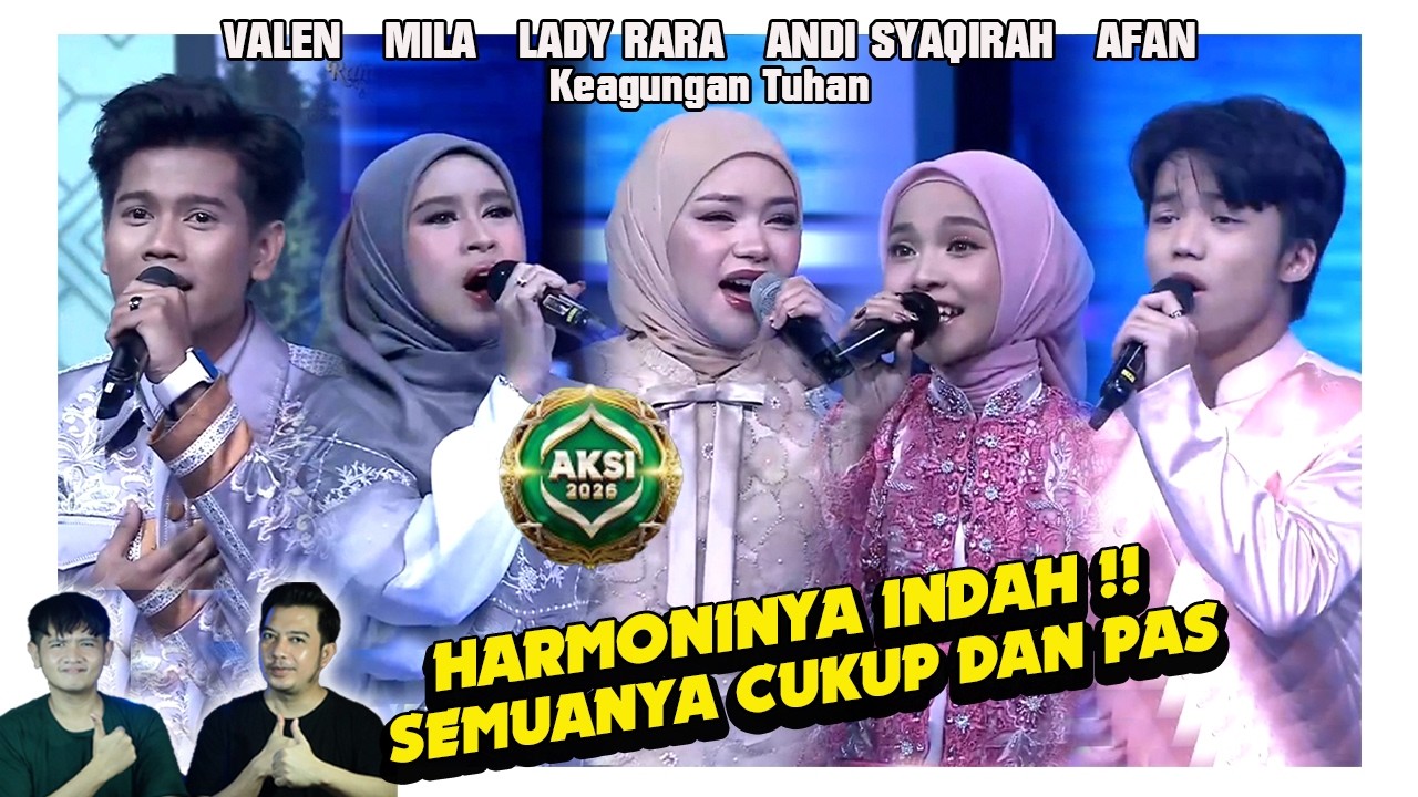 Semua pas !! Keagungan Tuhan, Lady Rara, Afan, Valen, Mila, & Andi Syaqirah.