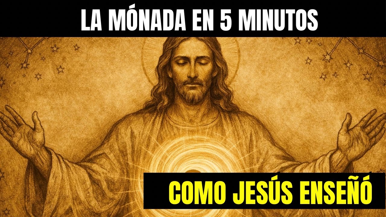 El método de Jesús en 5 minutos para conectarse con la Mónada (practícalo hoy)