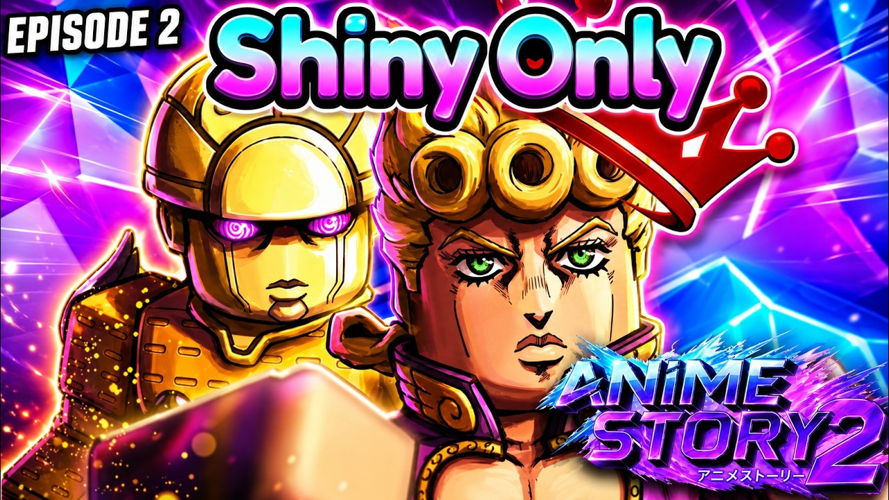 GOING NOOB TO PRO SHINY ONLY GETTING THE MOST META UNITS IN ANIME STORY 2!!! Episode 2!!(Roblox)