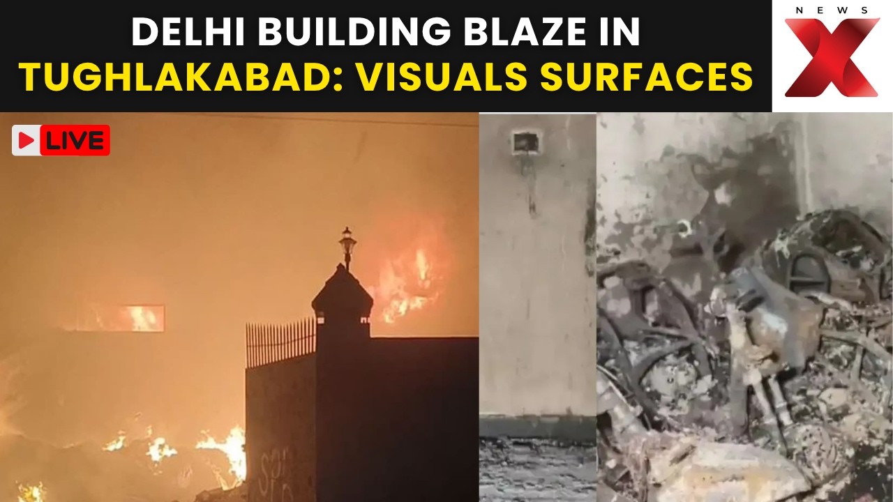 Tughlakabad Building Blaze LIVE: 3 Dead, Several Rescued In Tughlakabad Fire | NewsX