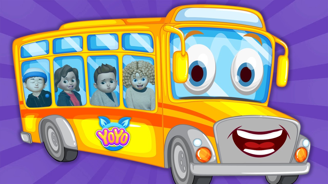 Otobüsün Tekeri Yuvarlak - Duygular | Eğlenceli Çocuk ve Bebek Şarkısı | Yoyo Çocuk