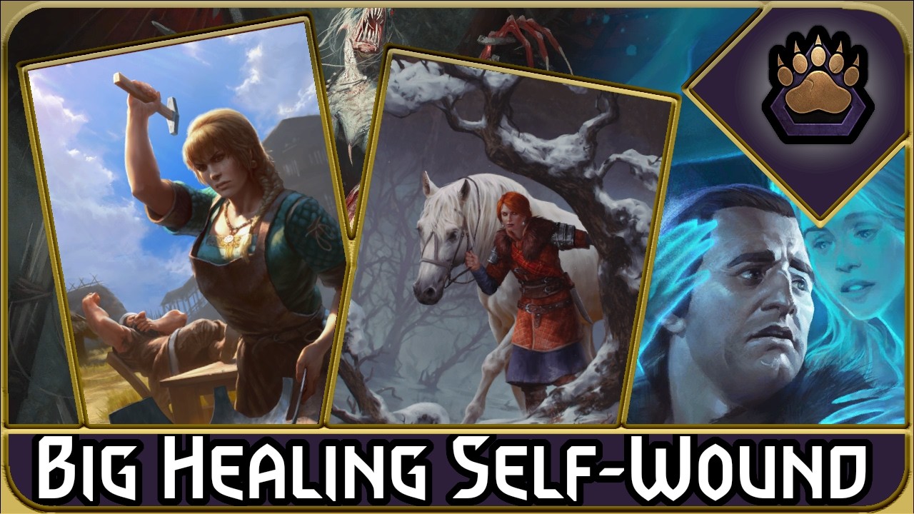 Selfwound GN &mdash; это монстр со счетом 2-0! (Колода Гвинт: Скеллиге, Ритуал на медведях)