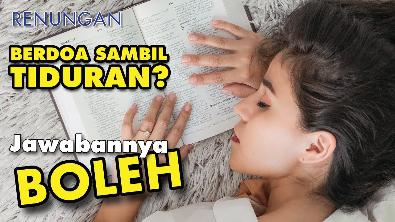 BOLEHKAN BERDOA SAMBIL TIDURAN?