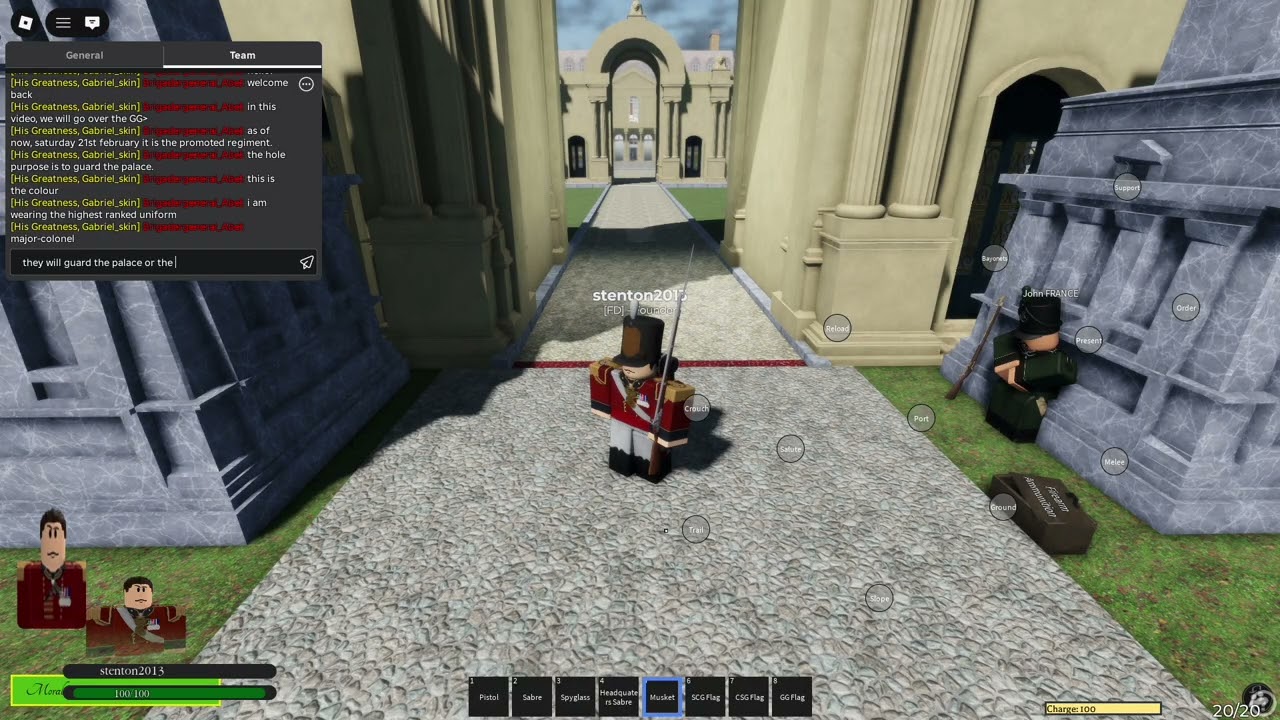 Welcome to the GG (grenadier guards)