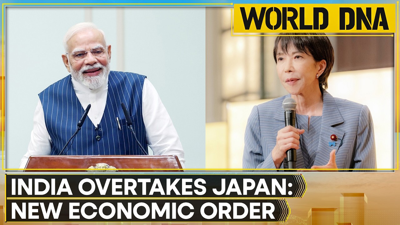 India Overtakes Japan: Asia's New Economic Powerhouse | WION World DNA News