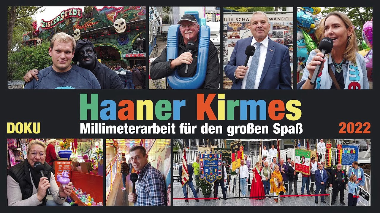 DOKU - Haaner Kirmes 2022 - Millimeterarbeit für den großen Spaß