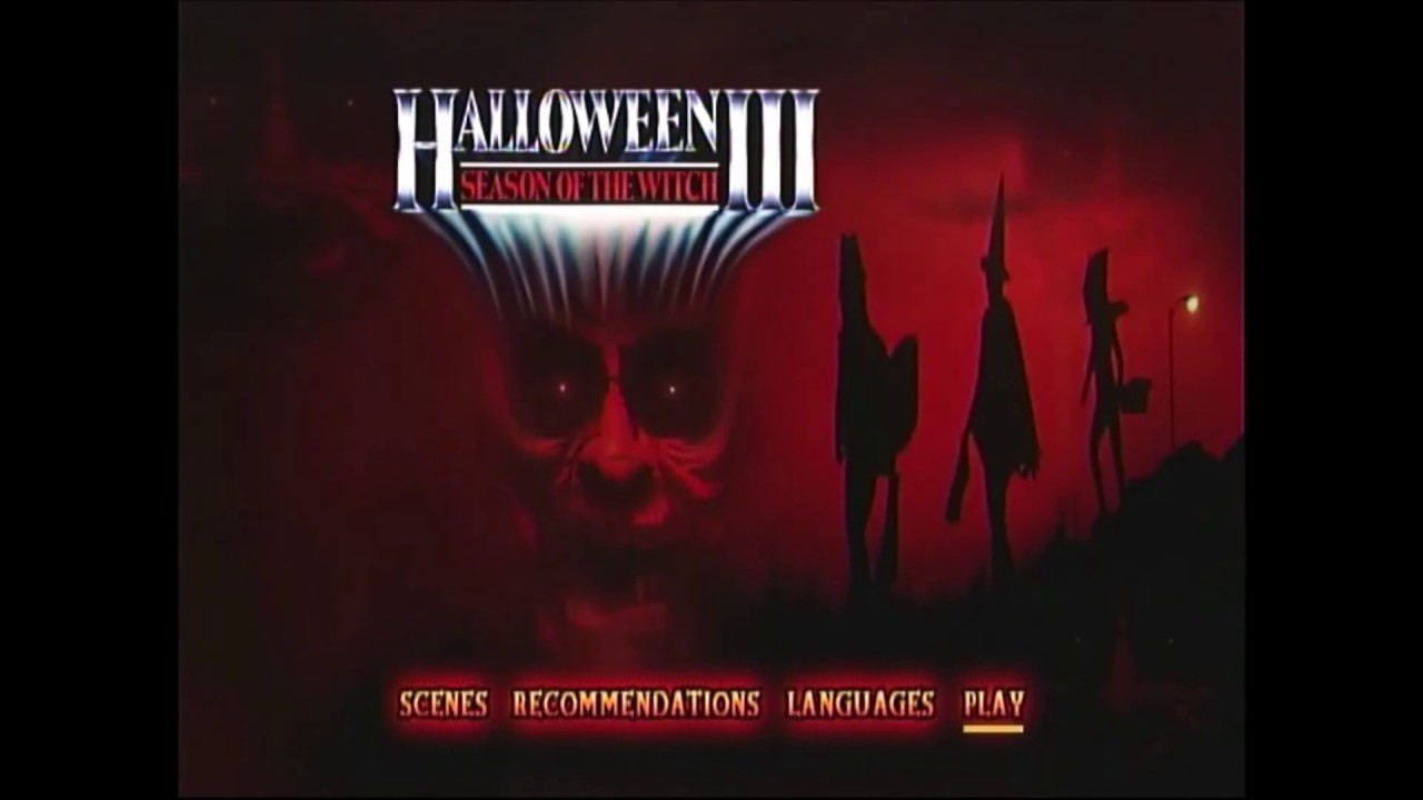 Opening And Closing to Halloween III (Season Of The Witch) (1982) (2003) (2019) (Re-Release) (DVD)