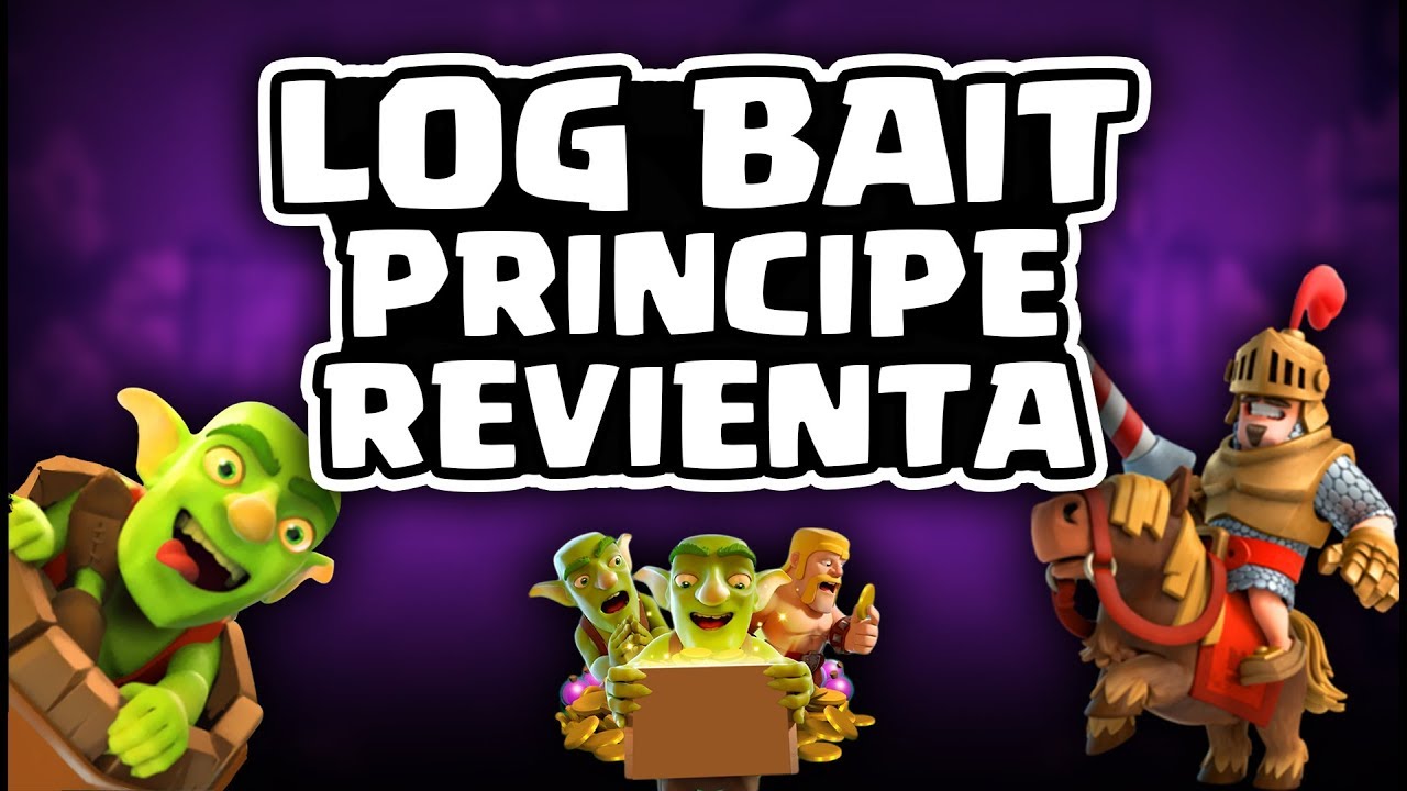 ¡ESTE LOG BAIT PRINCIPE REVIENTA! MIS MEJORES PARTIDAS VS PROFESIONALES | Malcaide Clash Royale