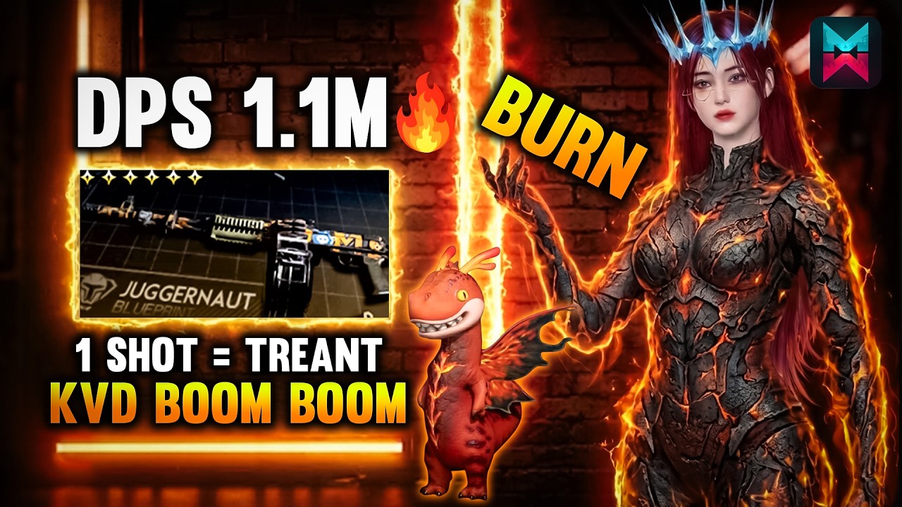 RETURN META BUFF KVD BOOM BOOM BURN🥶NIGHTMARE BUILD ONCE HUMAN