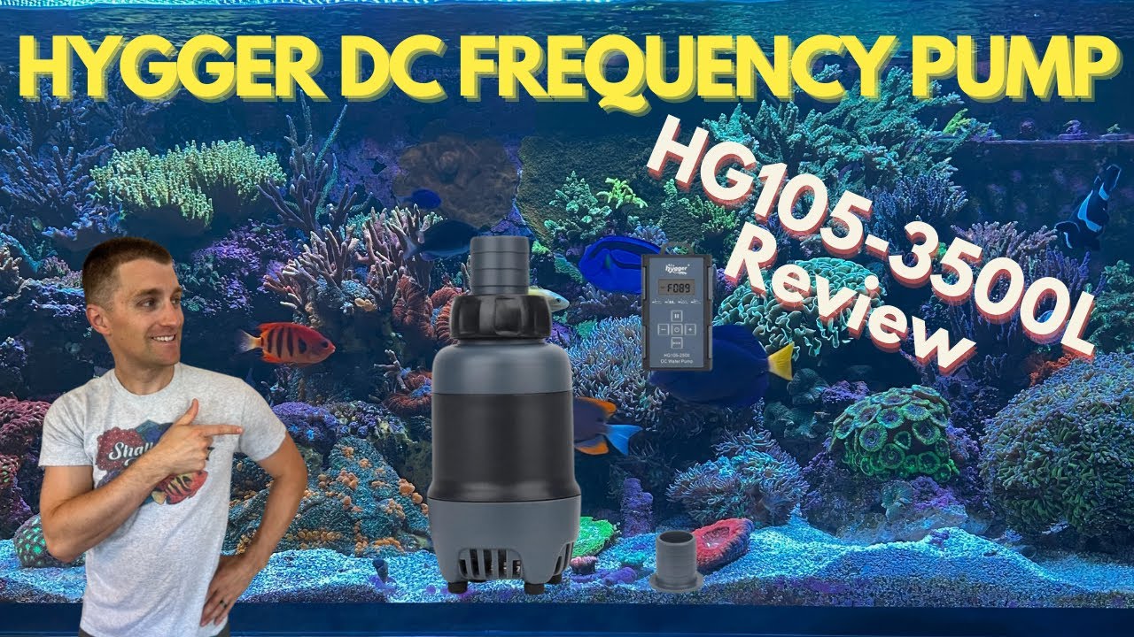 Hygger DC Frequency Water Pump HG105-3500L Unboxing and Review