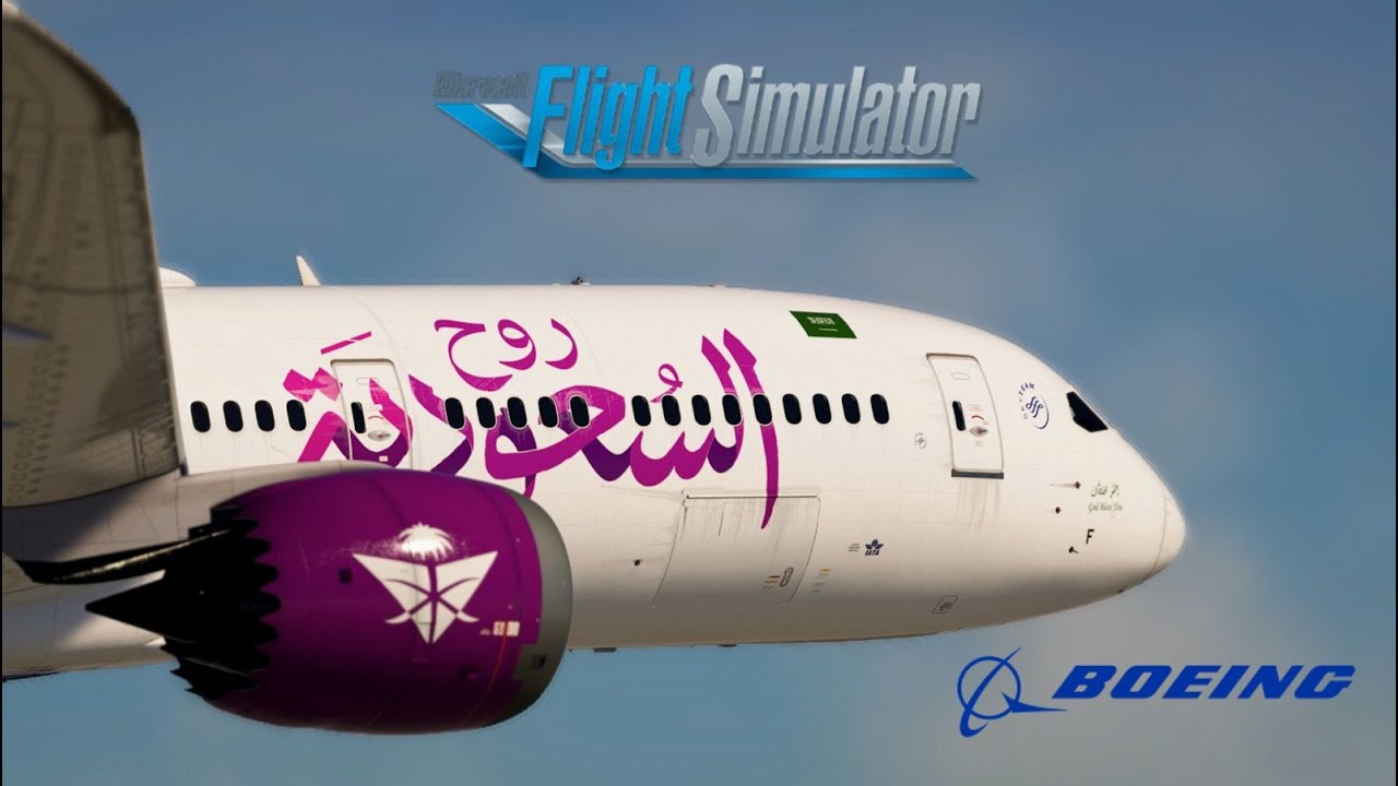 Boeing 787-9 Saudi airlines SVA887 | الدمام الى جدة  | ivao | MSFS2020
