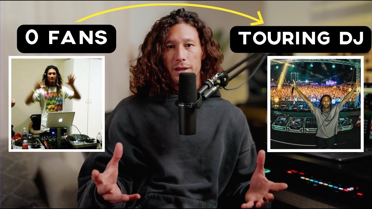 Step by step how I'd go from 0 fans to touring DJ if I had to start over again