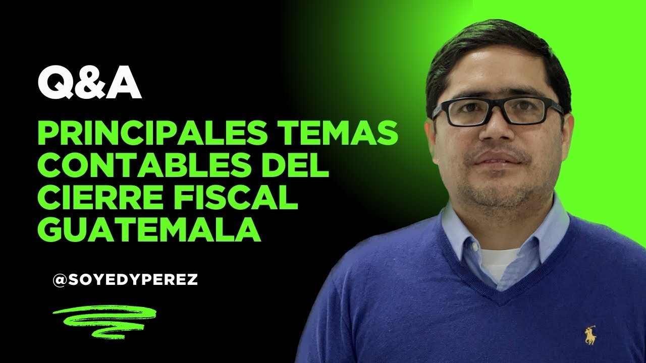 Live- Principales temas contables del cierre fiscal 2025
