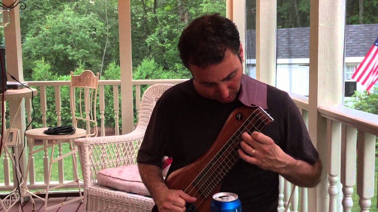 Luis Cheul Playing the Wing Bass Prototype