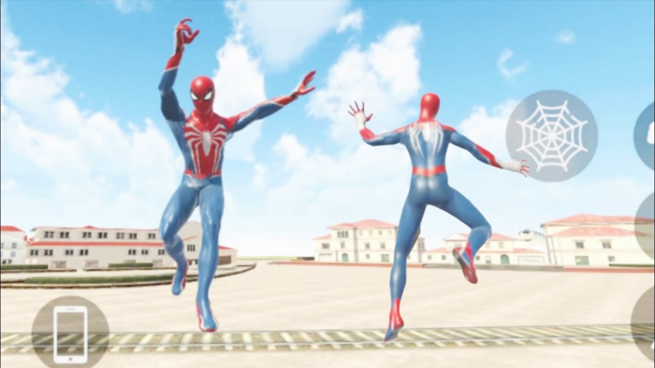 Red Spider-Man Ne simulator game ka pura map Ghuma FIR new city hokar Ghar Aaya