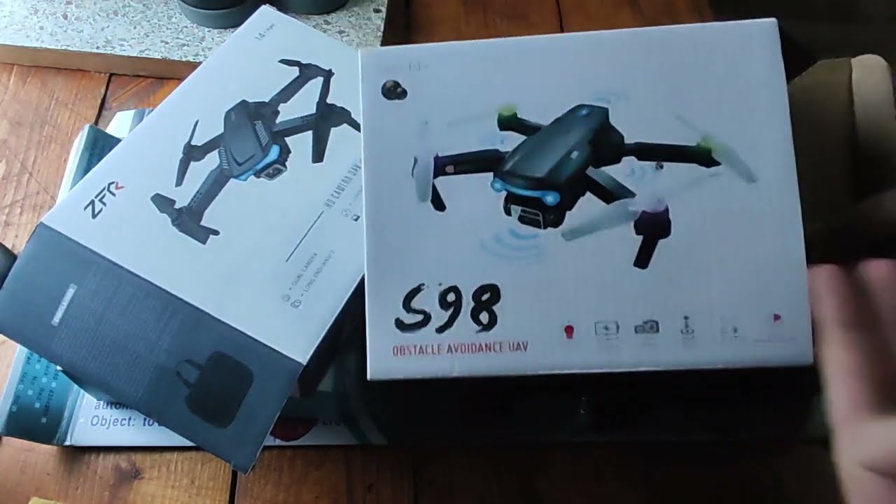 ОБЗОР КВАДРОКОПТЕРОВ, дешёвые дроны F185 PRO, S98 и E88 PRO