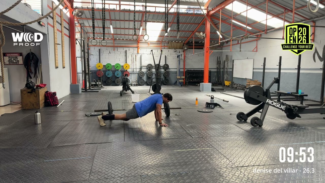 Maelich Salazar CrossFit open 26.3 Mango Fitness Lab