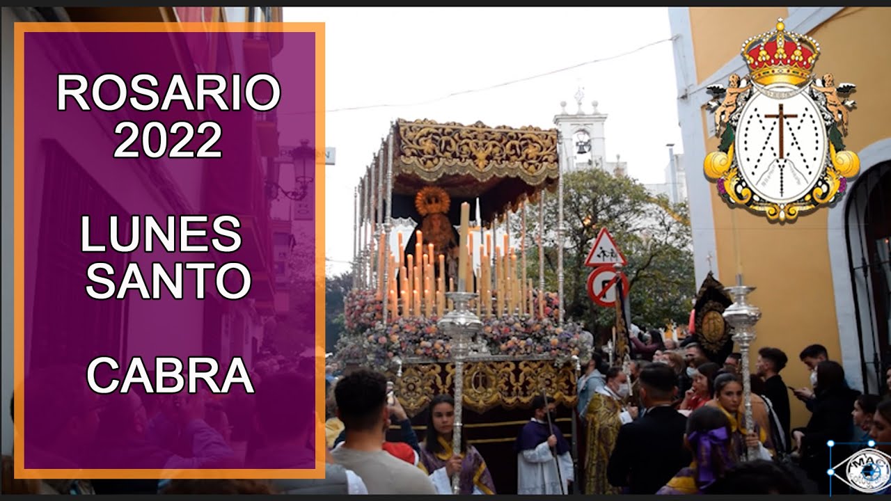 📿ROSARIO 2022 | Lunes Santo | Semana Santa de 📍CABRA (Córdoba)