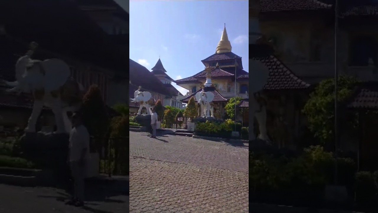 Puja Mandala ( 5 tempat ibadah dalam 1 kawasan ) di Bali ... #kerukunanumatberagama #subscribe