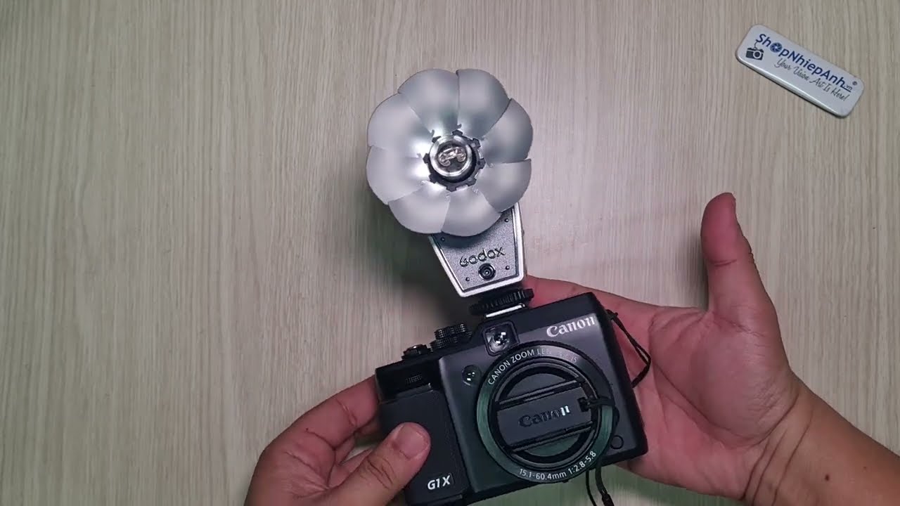 Review đèn flash godox Lux Cadet retro tại shop nhiếp ảnh @shopnhiepanh261