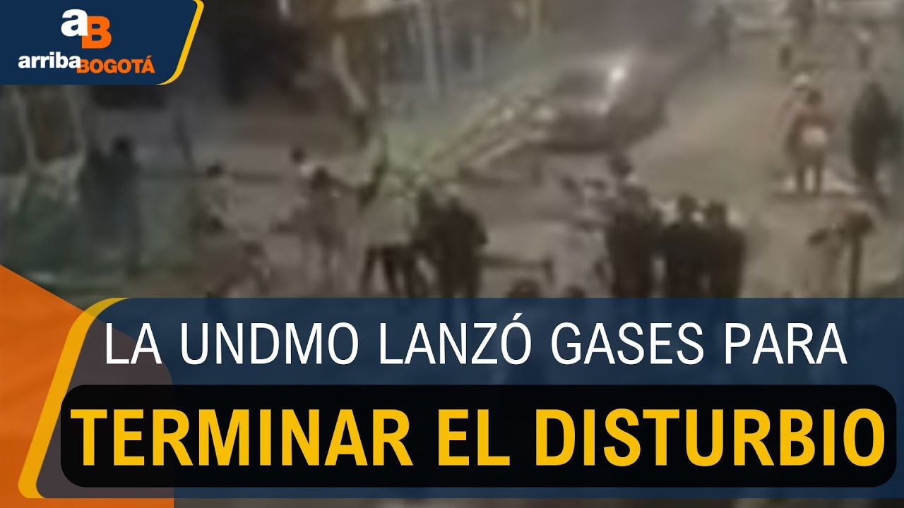 Batalla campal en Suba: vecinos se enfrentaron con piedras y gases lacrimógenos | CityTv