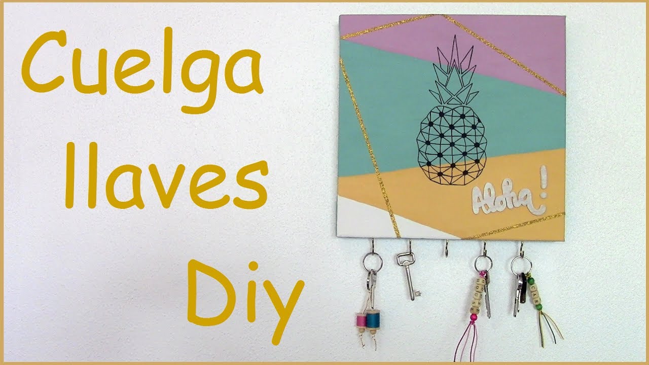 cuelga llaves diy / hang keys diy