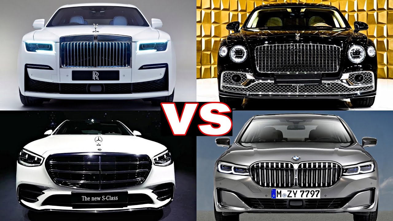 2021 rolls royce ghost vs bentley flying spur, mercedes s class, bmw 7 series. 2022 s class (review)