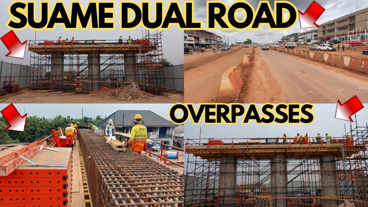 Update on Suame Interchange, Overpasses, and Dual Roads Construction Projects in Ghana!