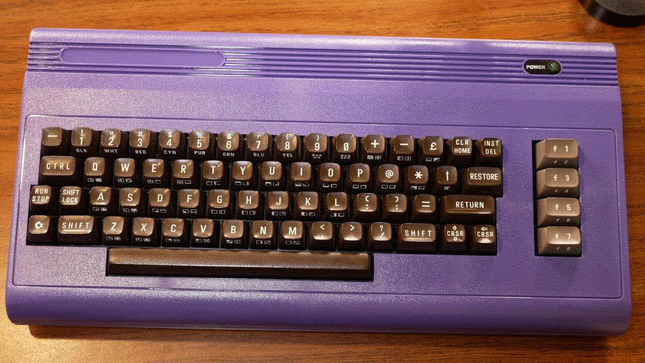 My Commodore 64 is purple now: brand new C64 case from Retro Fuzion