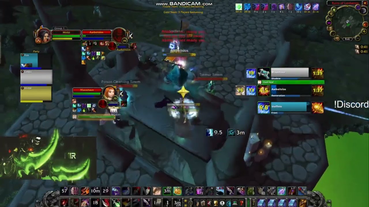 3s RMP Mirlol/Avizura/Gekko vs Rsham+Spriest+Mage 2400 MMR