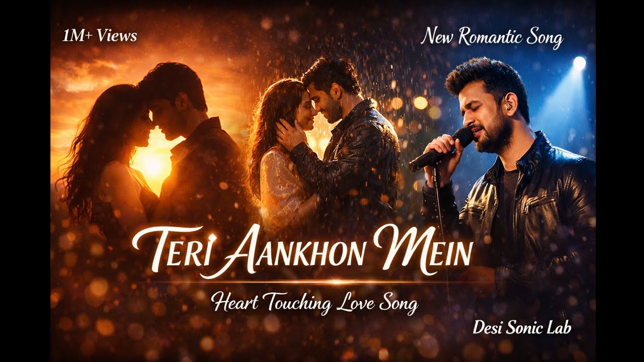 Teri Aankhon Mein ❤️ New Romantic Love Song 2026 | Soulful Hindi Song | Desi Sonic Lab