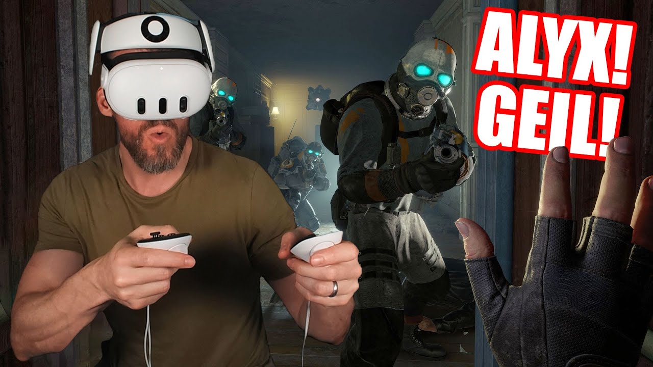 Half-Life Alyx: der HYPE ist REAL! Mein erstes Virtual Reality Game!