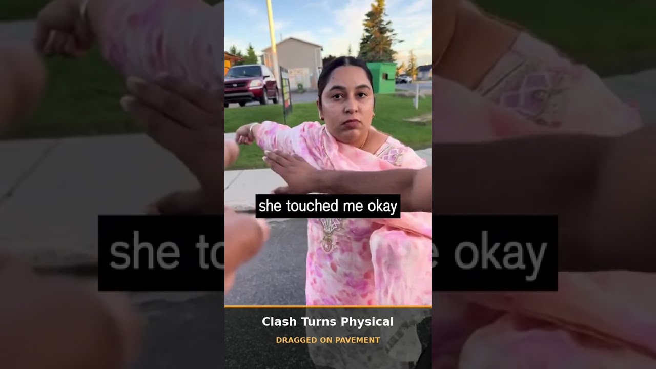 WOMAN ARRESTED IN CANADA! 😱 Indian-Origin Woman's Shocking Roadside Clash Goes Viral