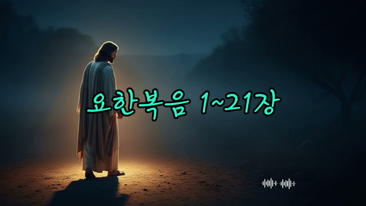 [신약 27권] 4.요한복음 1장~21장 | 한권씩 듣기. 끝까지 성경 (Audio Bible)