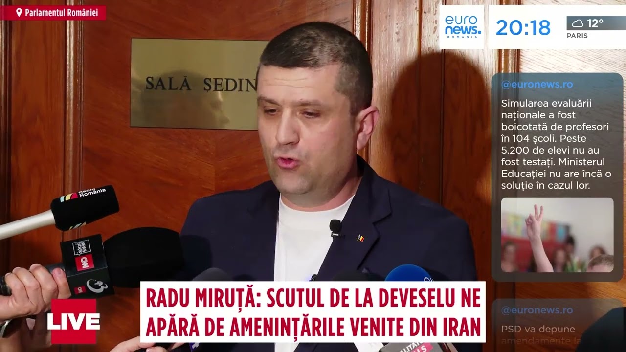 Ministrul Radu Miruță: Că americanii vin în România e ceva ce creşte gradul de descurajare, nu scade