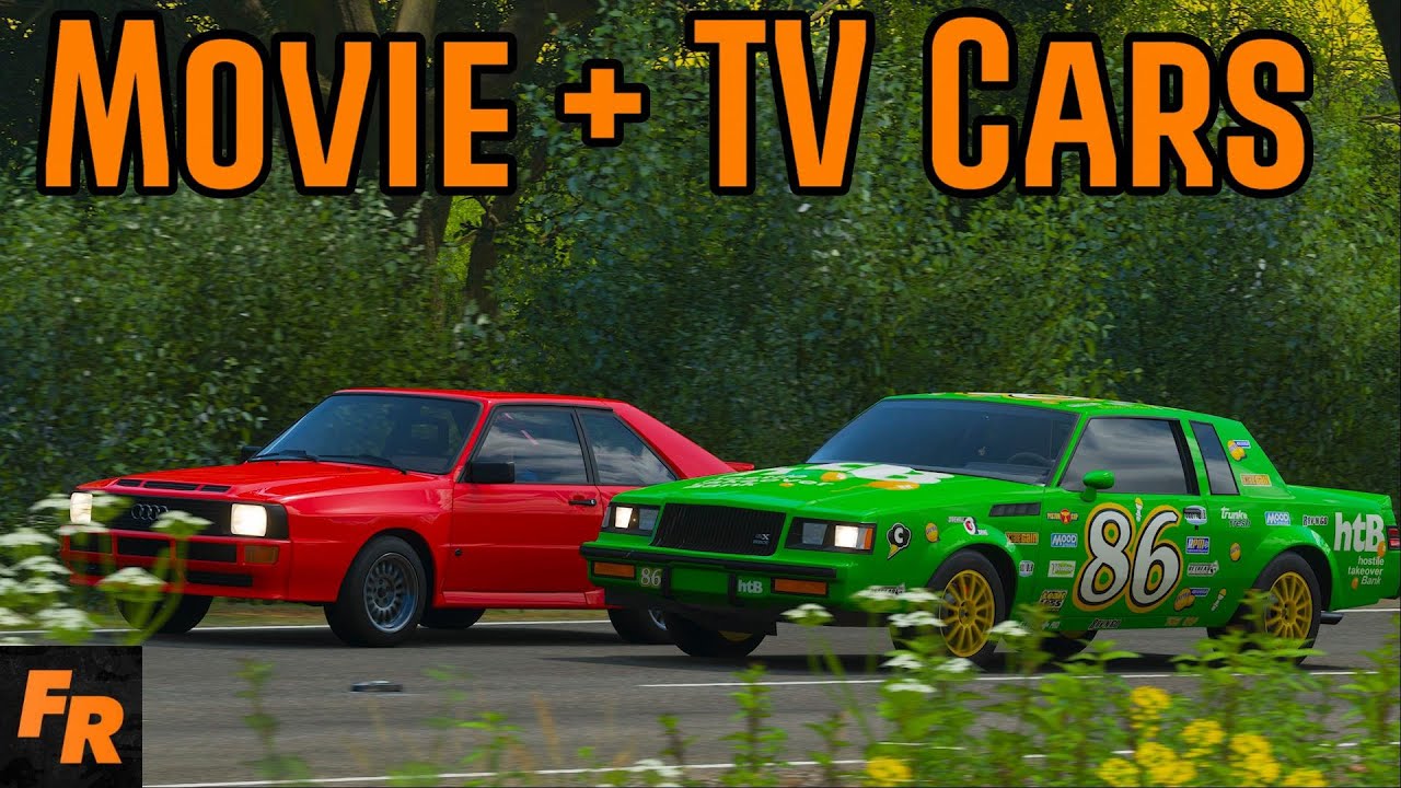 Battle Of The Film + TV Cars - Forza Horizon 4