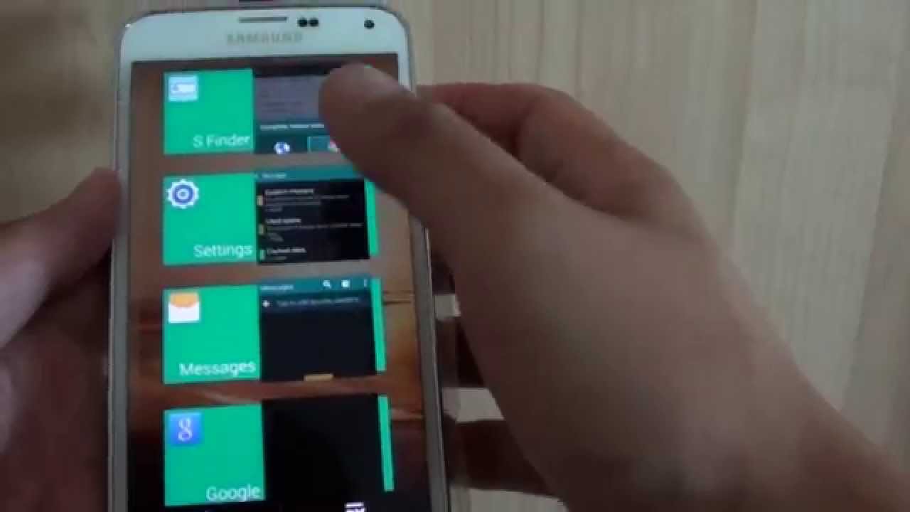 Samsung Galaxy S5: How to Quickly Switch Between Apps
