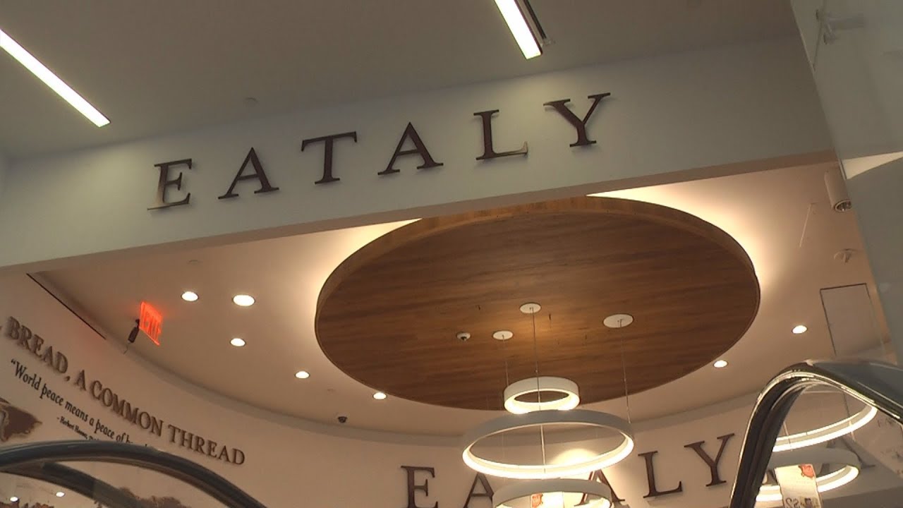 Eataly - Huge Italian Market And Restaurant In New York's World Trade Center in Lower Manhattan