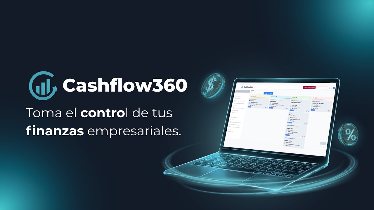 Cashflow360 | Cómo lograr visibilidad financiera en tiempo real.