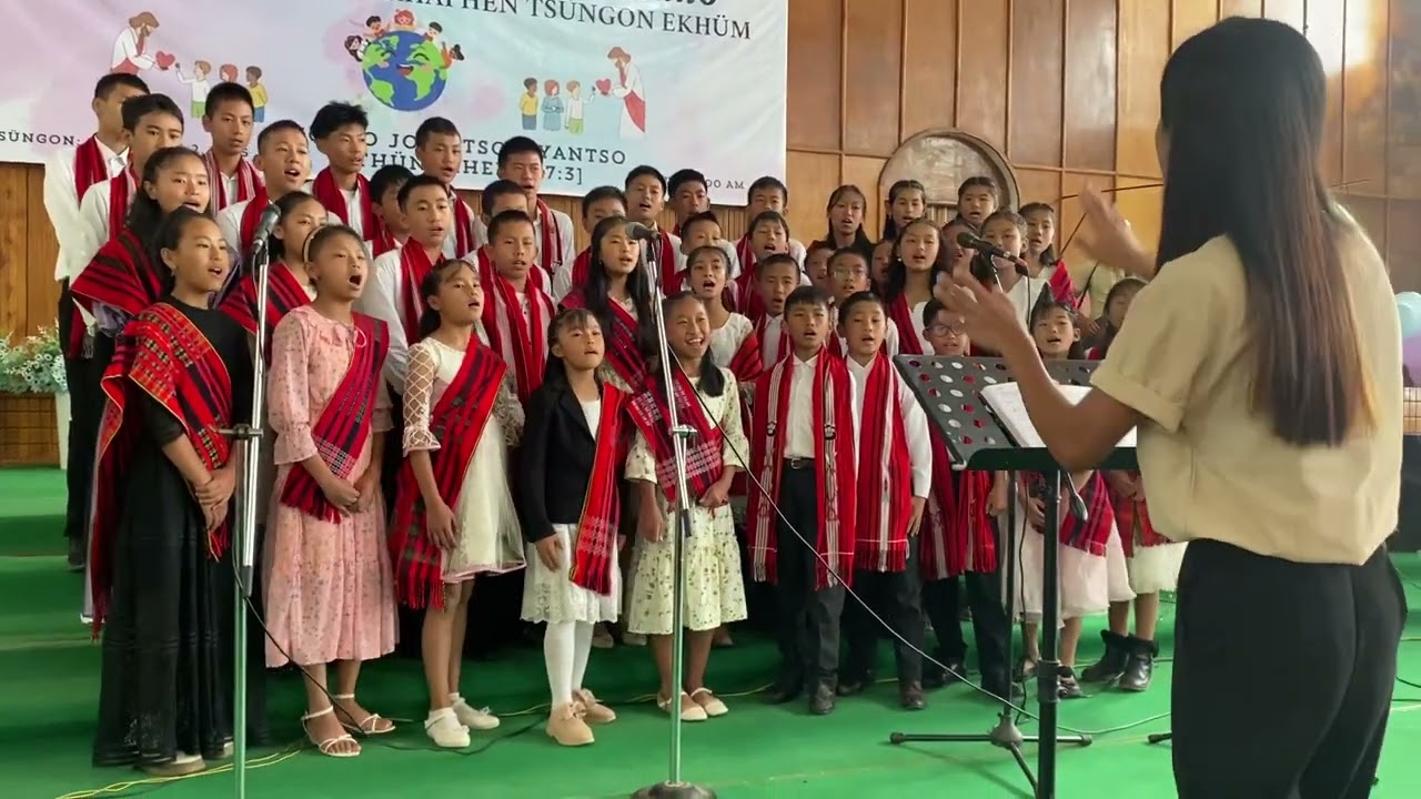 Children choir khrista tsükona Phanthia by SBE