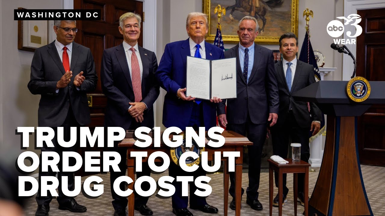 Trump signs order hoping to slash drug costs by 80%