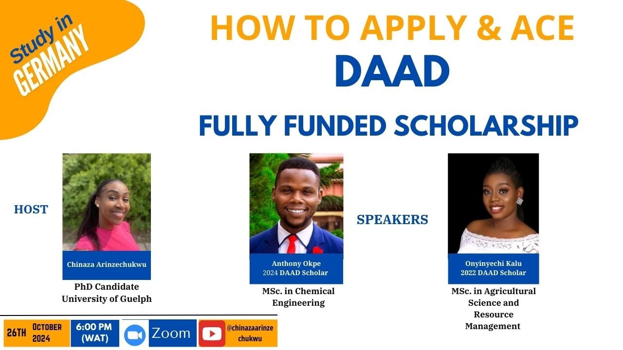HOW TO APPLY & ACE DAAD SCHOLARSHIPS - DAAD EPOS & DAAD LEADERSHIP | ALL YOU NEED TO KNOW