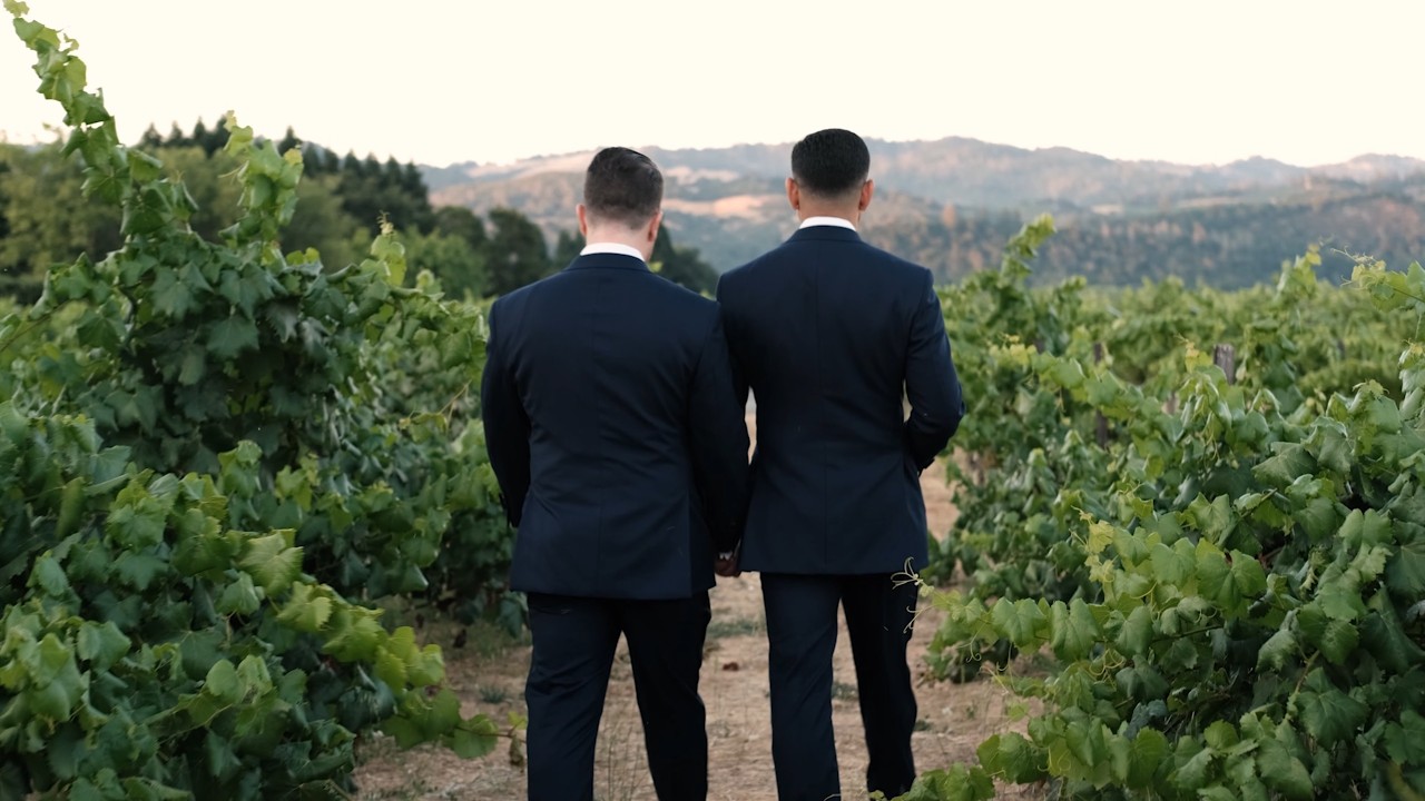 Patrick and Gabriel, V. Sattui, St Helena, CA