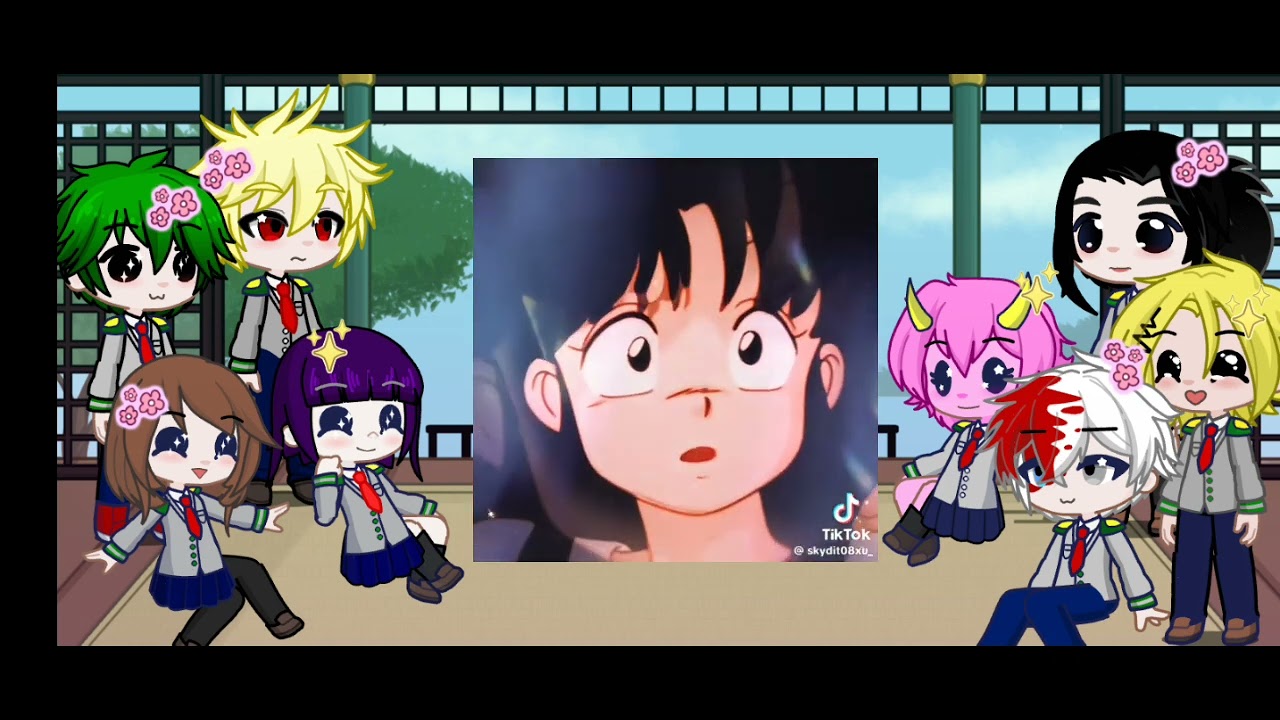 MHA REACT AKANE AS Y/N como uma nova aluna na UA/ As the new student at UA(BR) (USA)