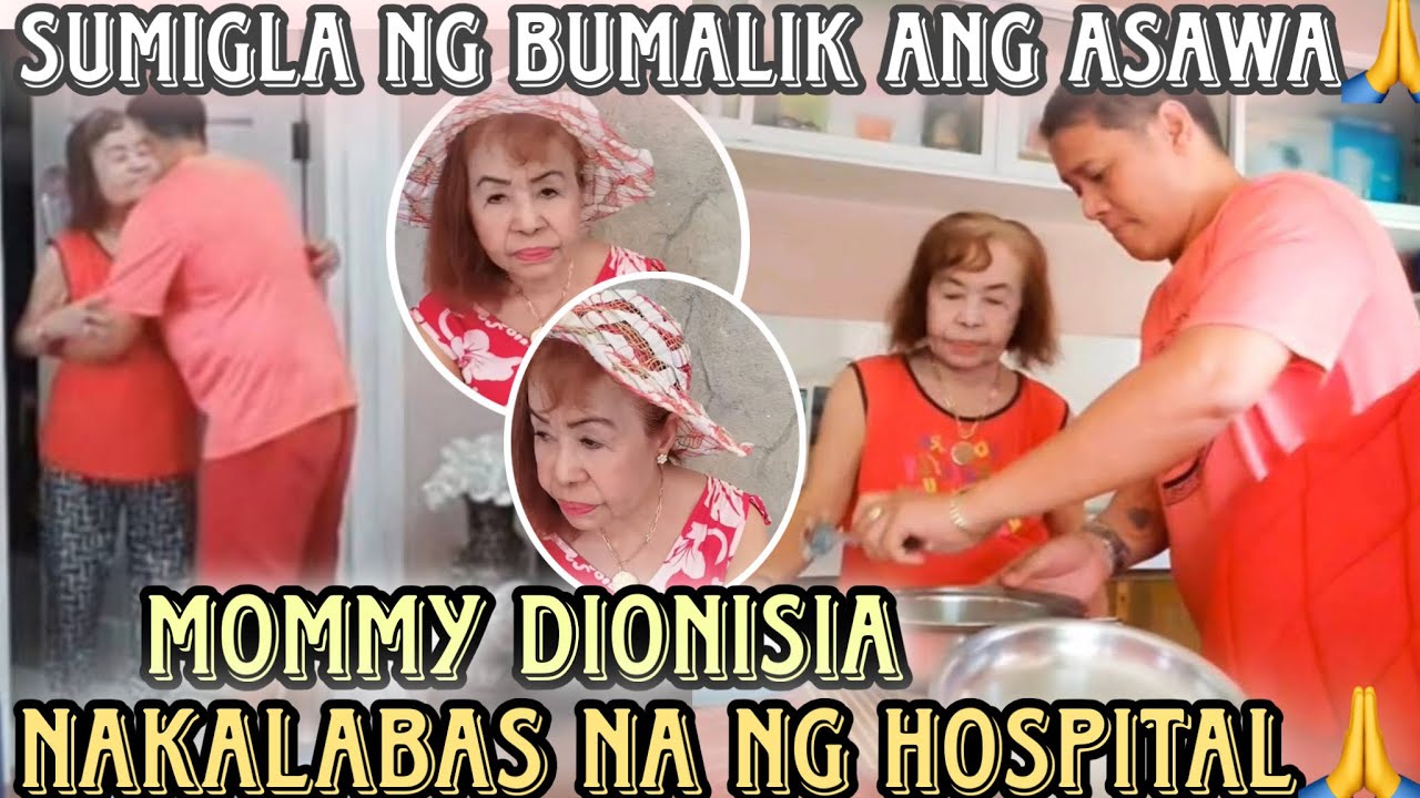Mommy Dionisia Pacquiao nakalabas na sa hospital bumalik narin s normal ang katawan at nakakatawa na