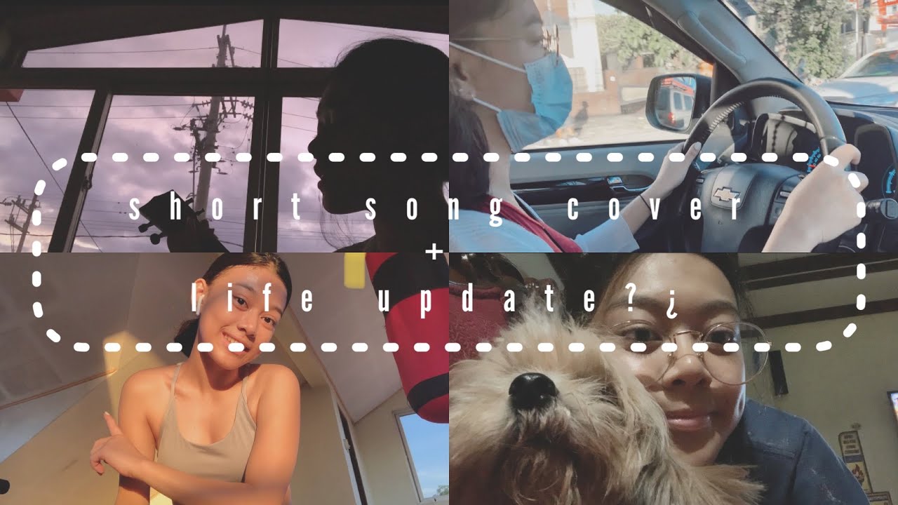 Short song cover + Finals week 😢  | Jane Levita
