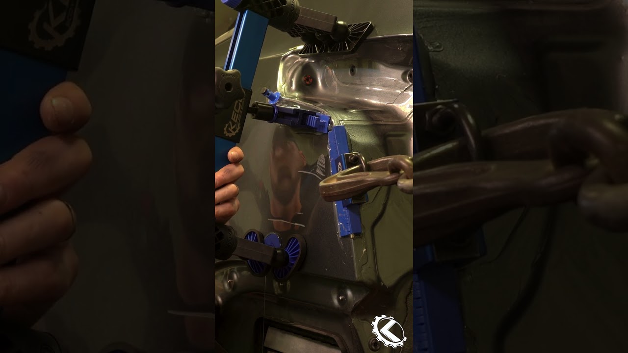 Huge Smash!! K-Beam & Hinge Tab