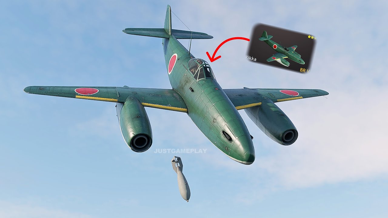 Japanese Jet Kikka Gameplay in Enlisted