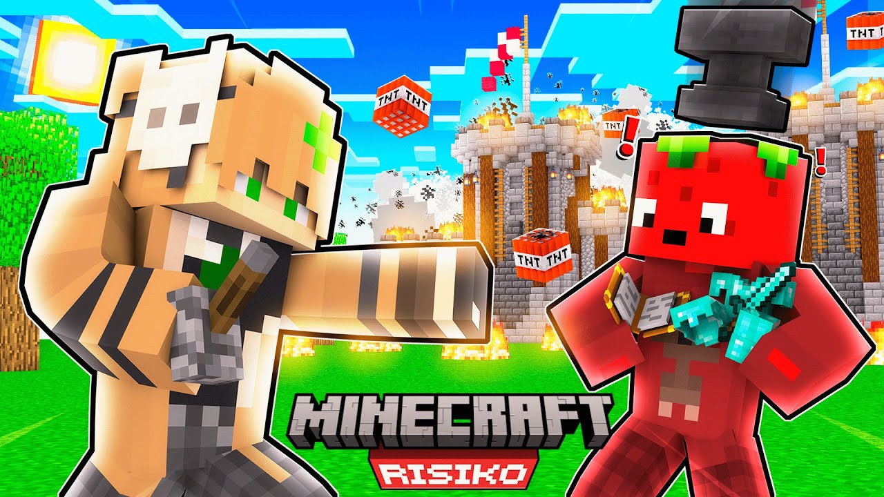So wurde UNSER ganze KÖNIGREICH IN eine FALLE gelockt in MINECRAFT RISIKO